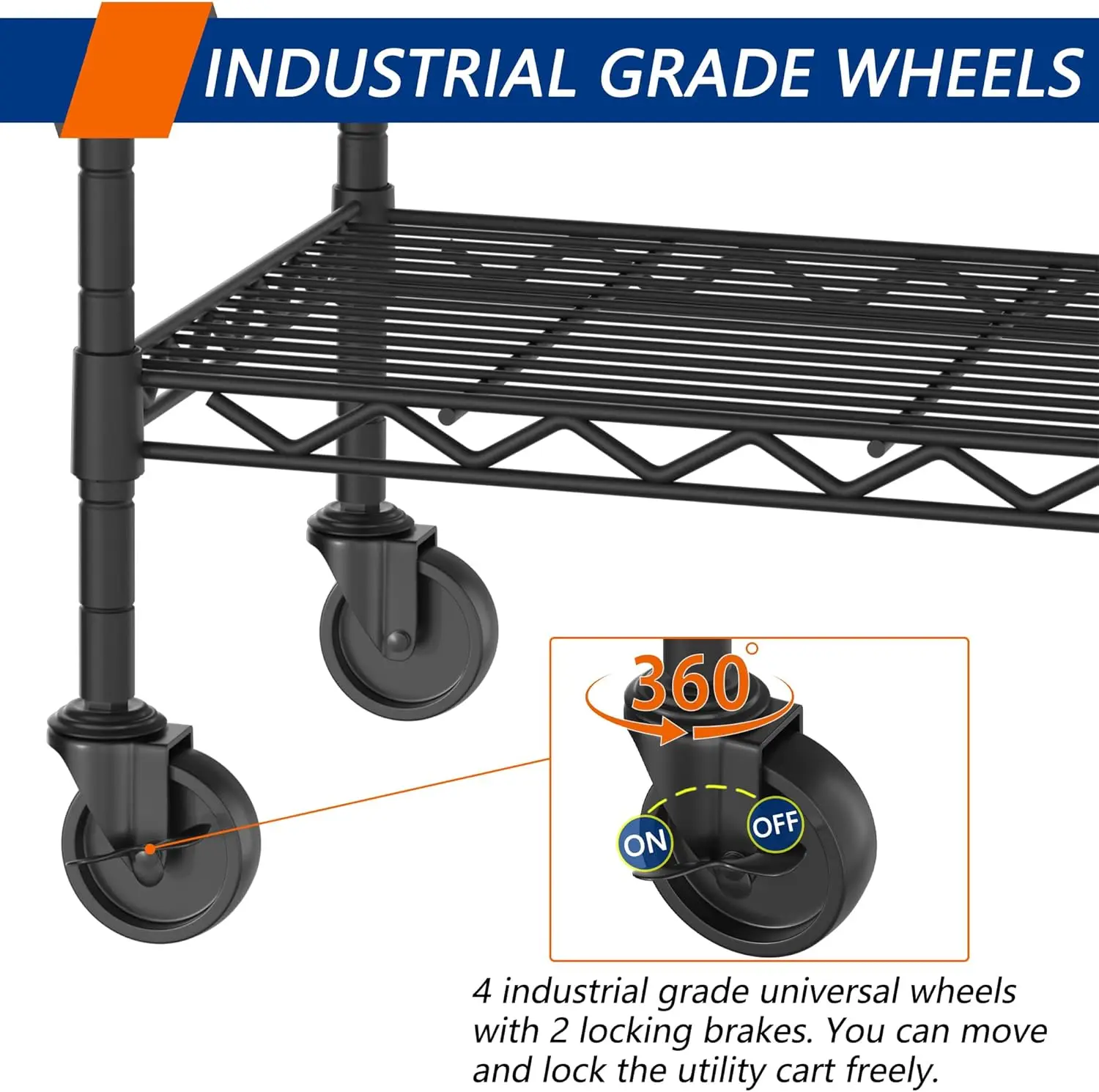 chrome wire shelf 5 tiers wire shelving rack