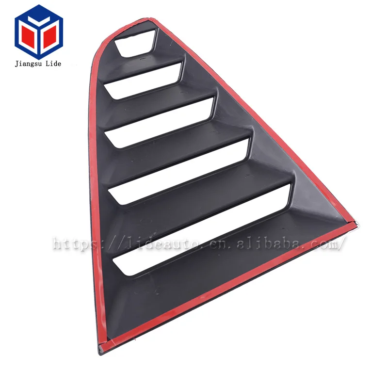 1/4 Quarter Car Side Window Scoop Cover Trim Sticker For Ford Mustang 2015-2018
