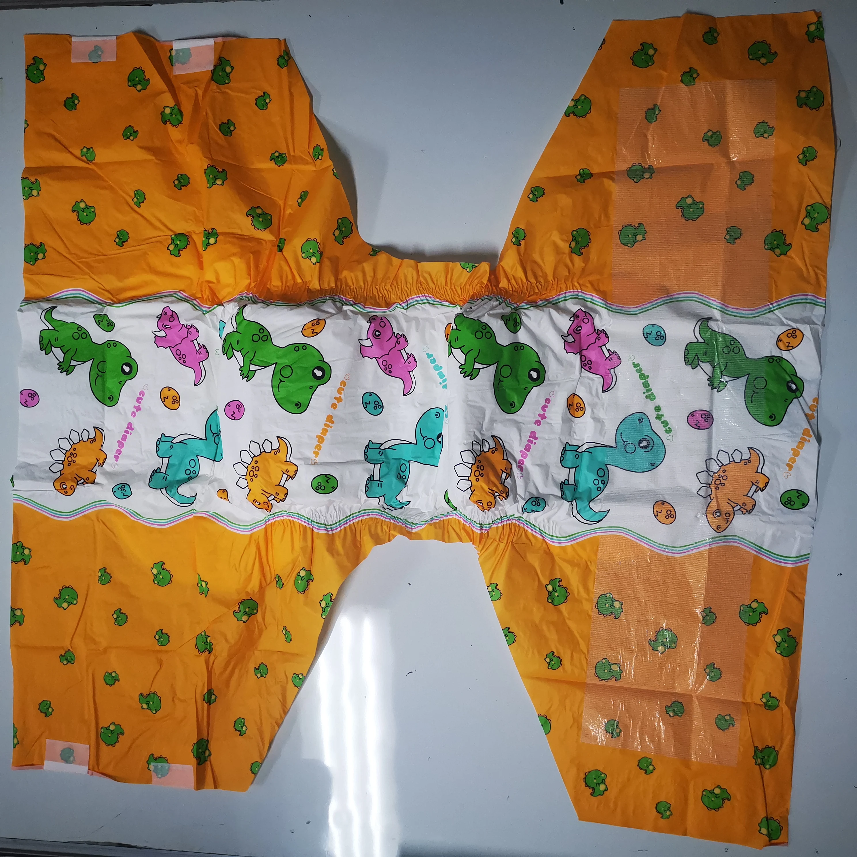 Ультратолстый супер впитывающий подгузник премиум-класса для взрослых, милый мультяшный принт, сексуальный ABDL, подгузник для взрослых, подгузник для влюбленных, подгузник для взрослых