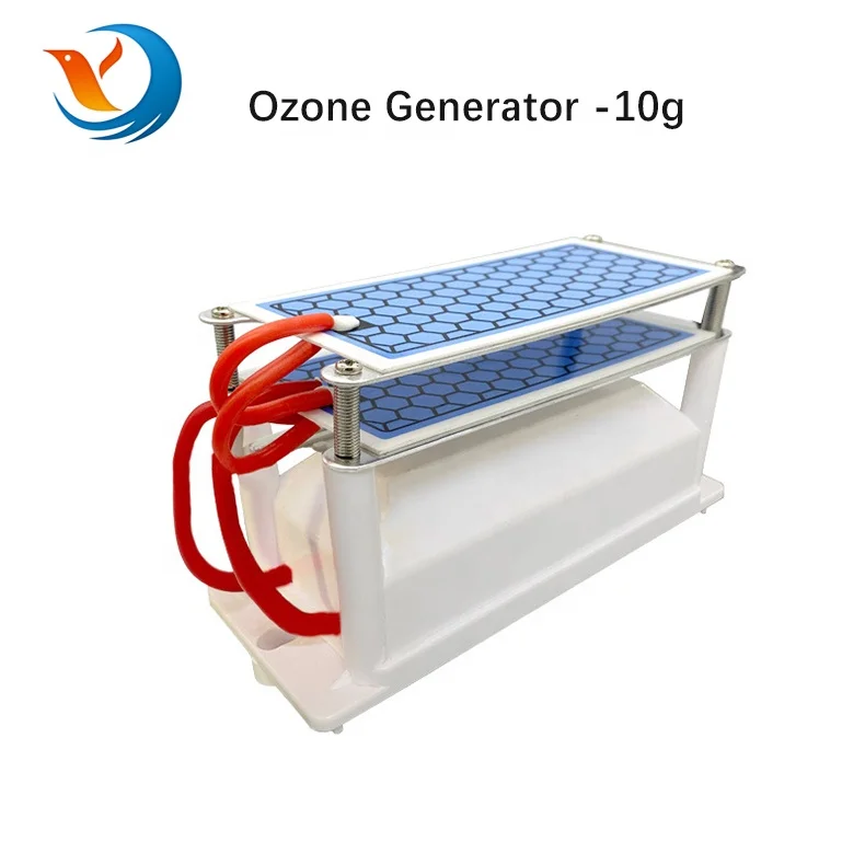 5G 10g Ceramic Plate Ozone Air Purifier Ozone Steriliser Air Ozone Generator Eliminates Odors For Kitchen Office Warehouse