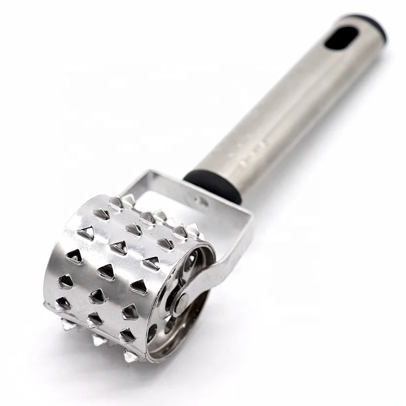 High quality stainless steel meat mallet tenderizer steak beef chicken hammer kitchen gadget