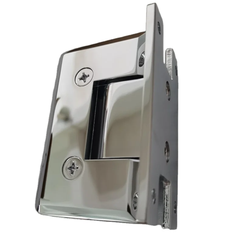 H back plate  heavy duty frameless shower enclosure door  pivot hinge of   Brass wall mount matte black glass shower hardware