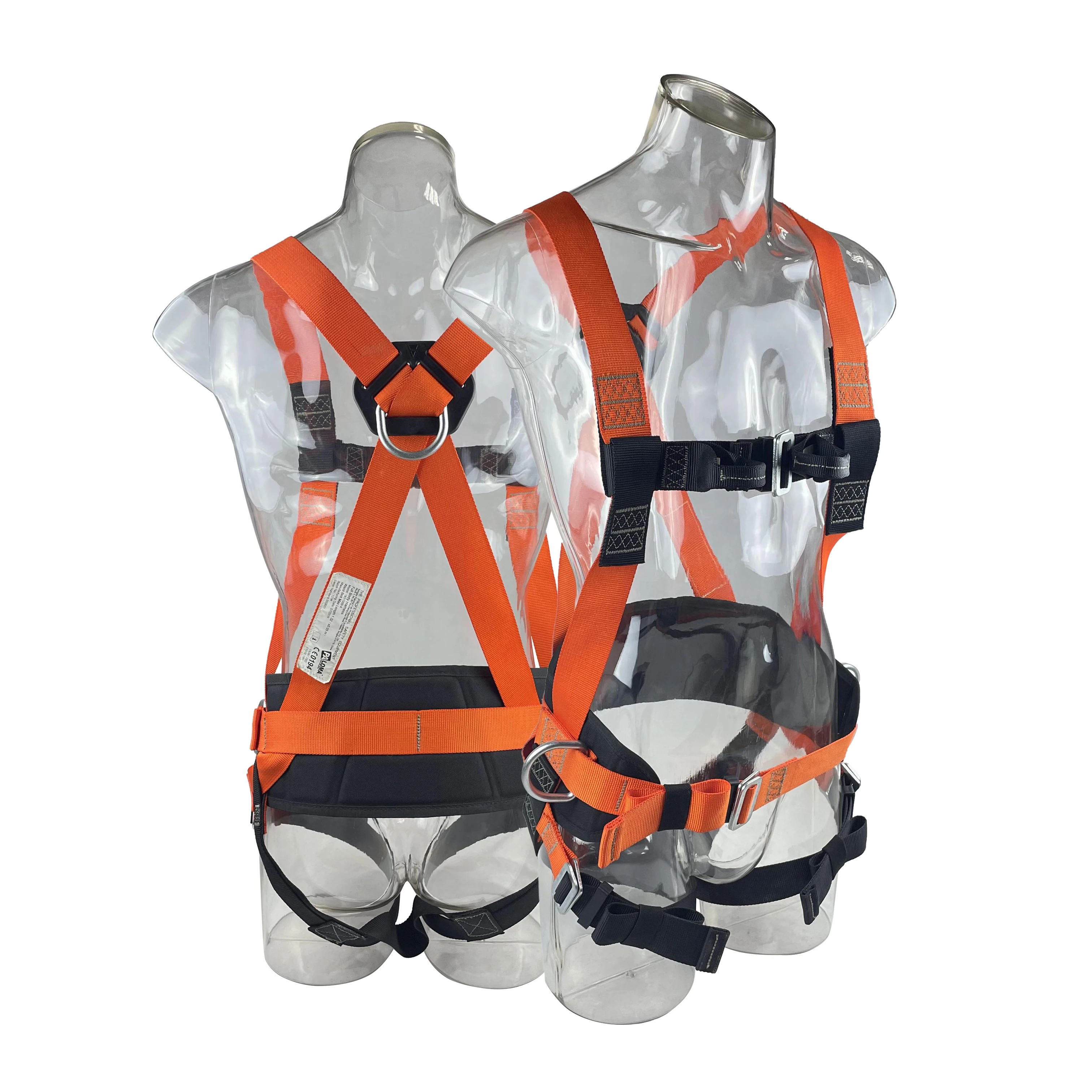 CE Standard Security Protection Lightweight Full Body Safety Harness Belts With Adjustable Buckles
