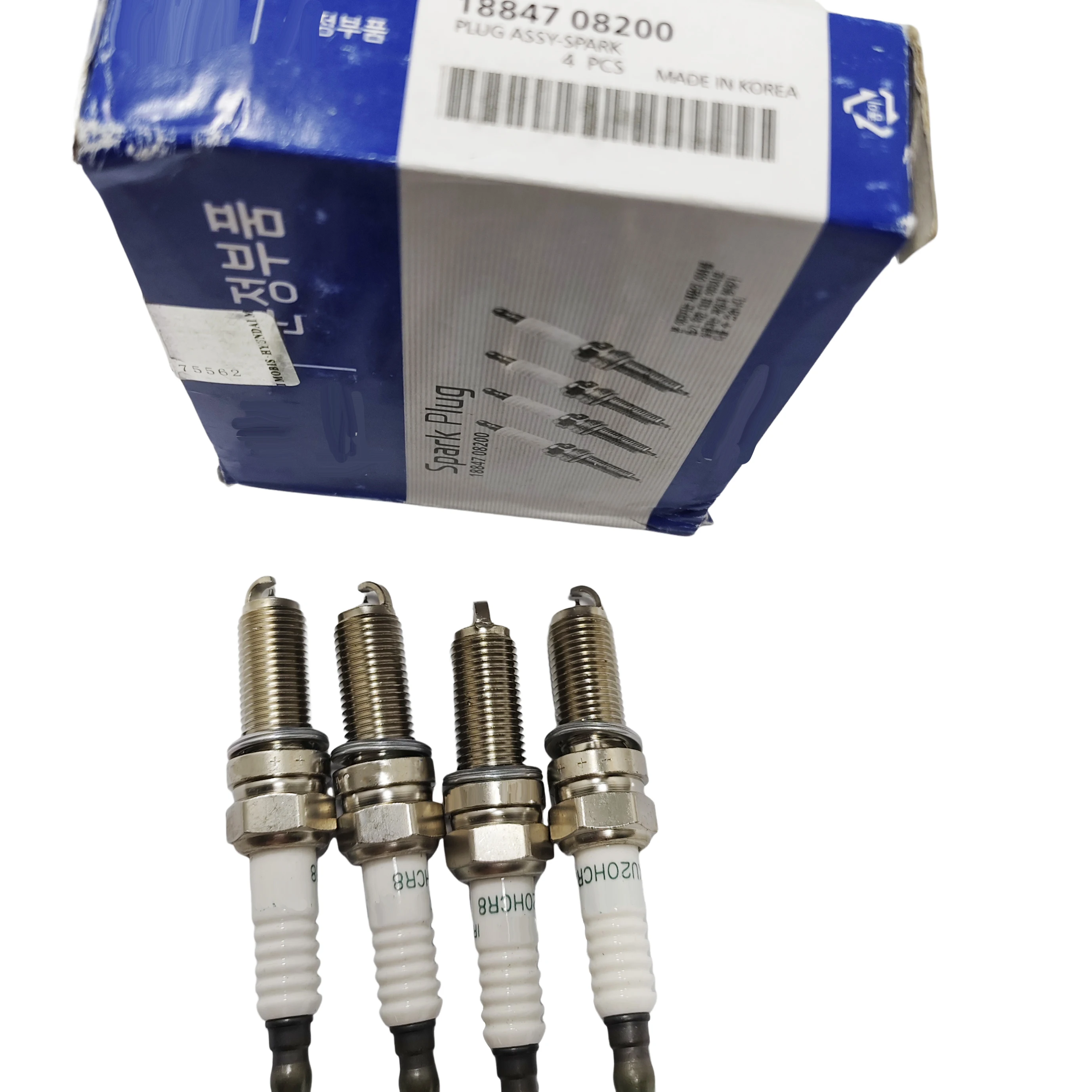 Minimum Order Quantity Auto Engine System spark plug 18847-08200  for Hyundai Kia