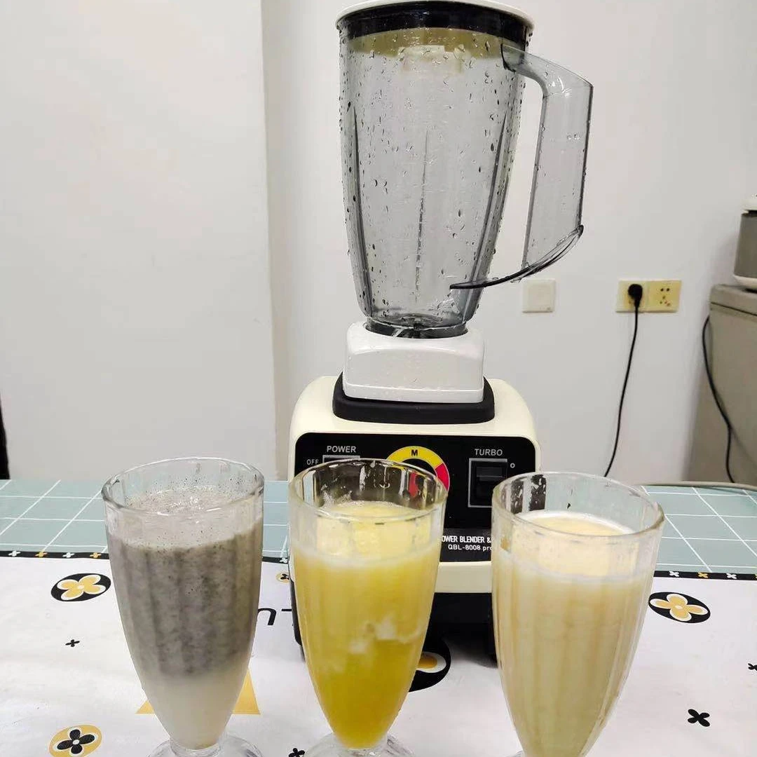 2 in 1 Power Blender 2 Liter High  Quality Commercial Blender Smoothie Crusher