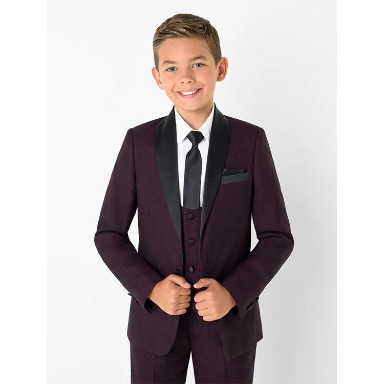 High Quality boys  Kids Set Tuxedo  Formal Wedding Perform Boys Clothing Children Suit