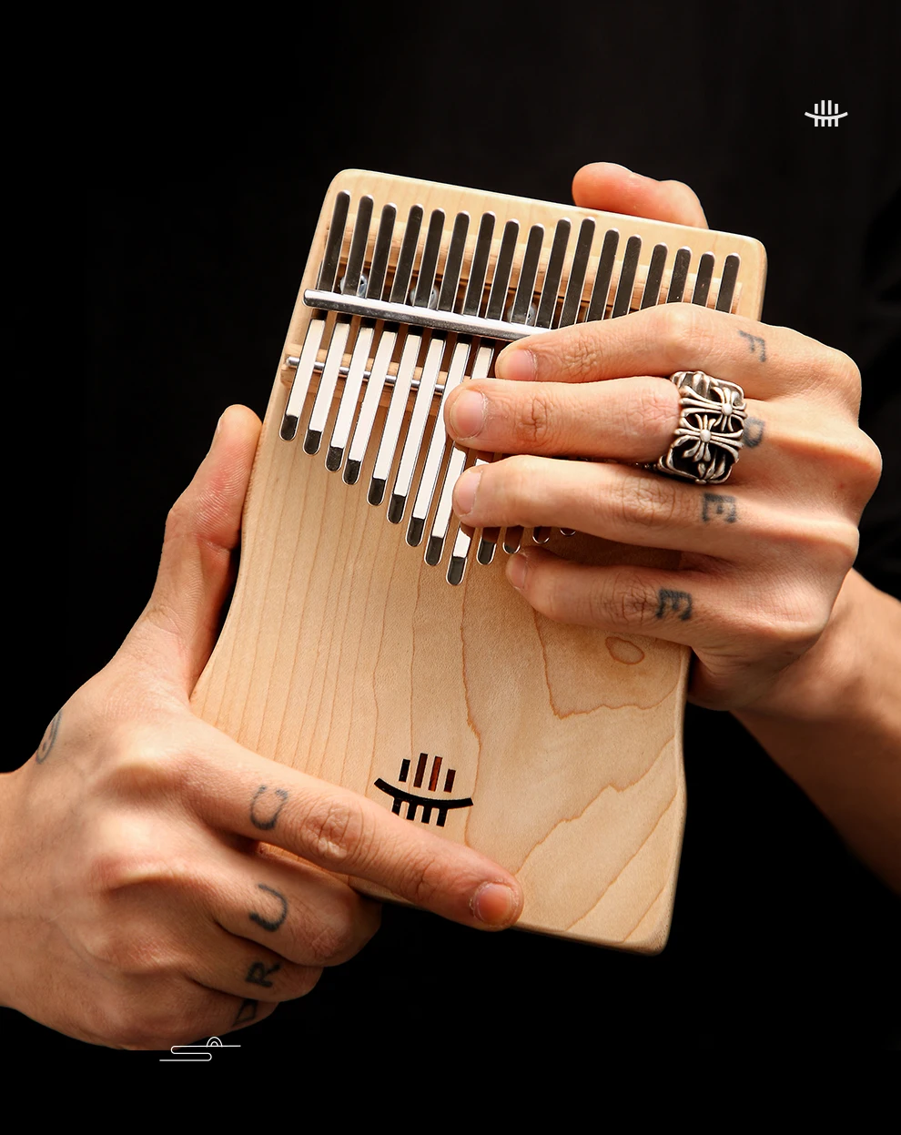  Оптовая продажа твердый клен S Форма 17 ключ Kalimba игрушечное пианино Finger фортепиано музыкальный