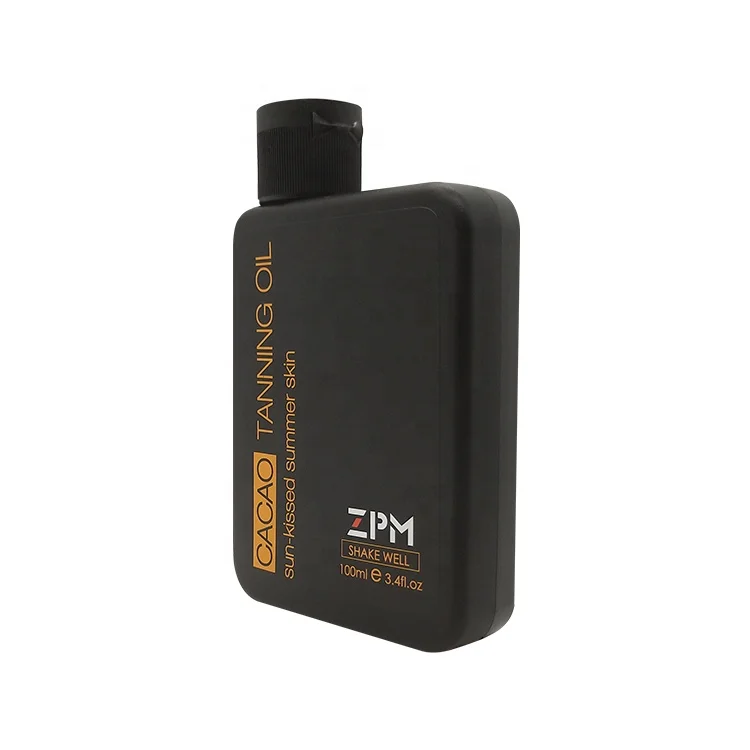 ZPM OEM/ODM частная торговая марка уход за кожей лосьон для загара глубокий темный крем какао