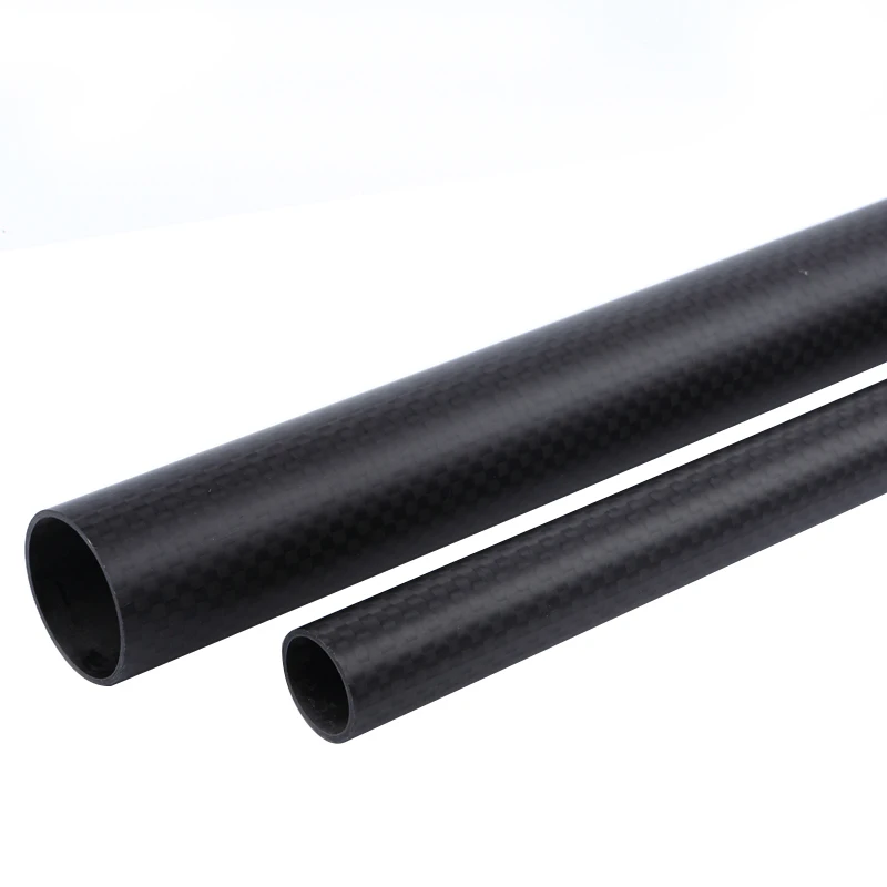 Manufacturer Customized Pultruded Carbon Fiber Tube Round Square Tube carbon fiber