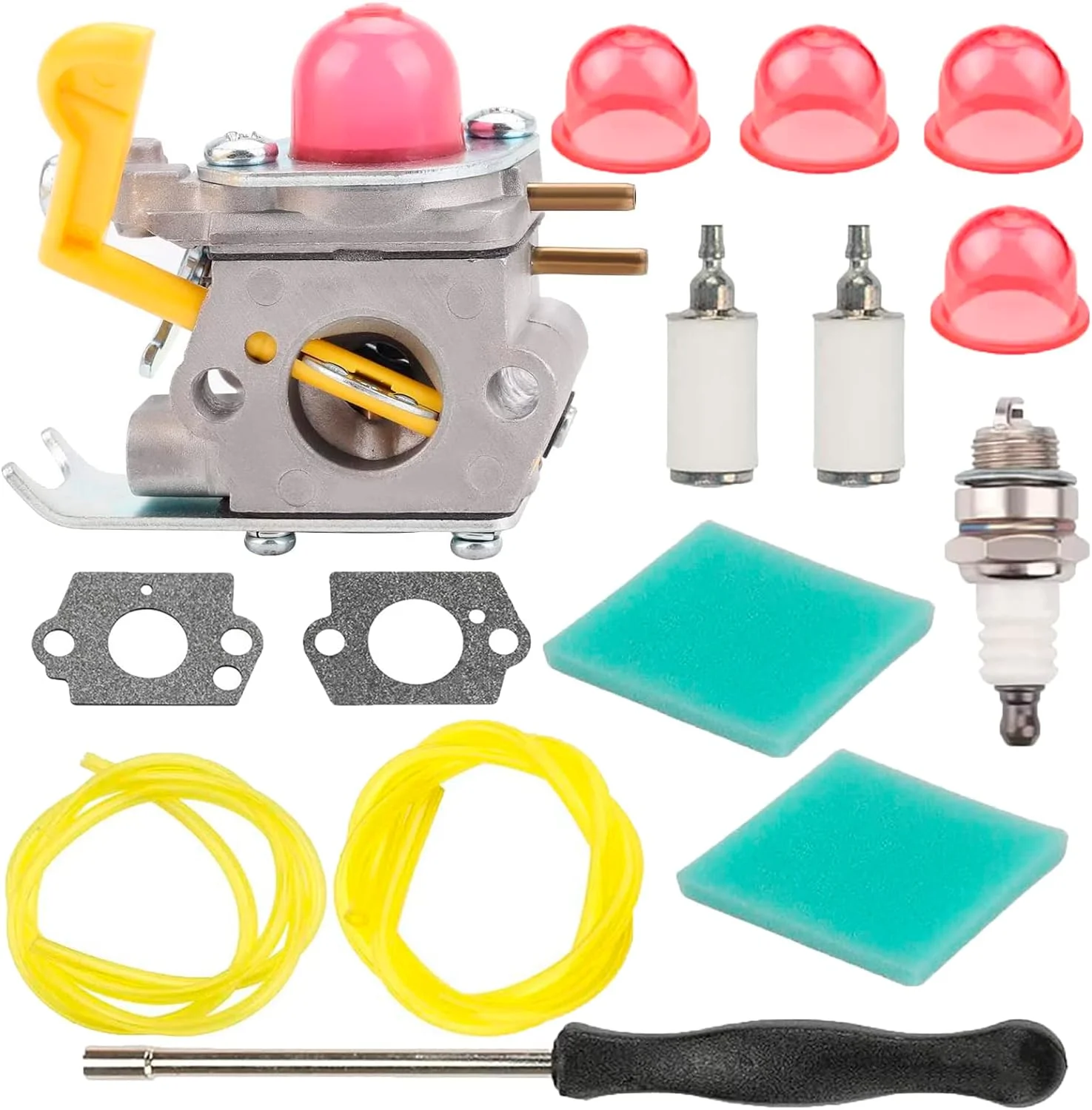 C1U-W18 530071822 карбюратор для фезерлита FX265 TE475Y FL25C XT260 SST25C Запчасти триммера воздушный фильтр Carb