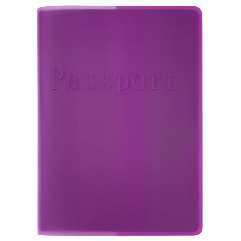 
RFID PU Leather Card Holders Bag Wallet Case Passport Holder Passport Cover holderswholesale silicon Business Travel Multicolor 