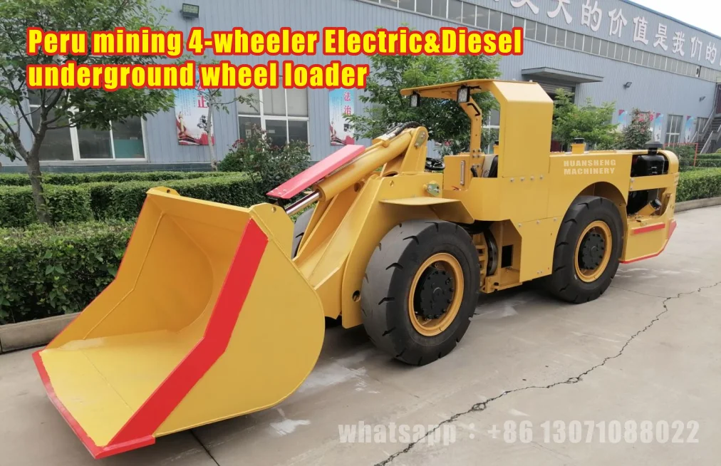 High lifting electric WJD-1 diesel mini loader Shovel Scraper for Peru Scooptram