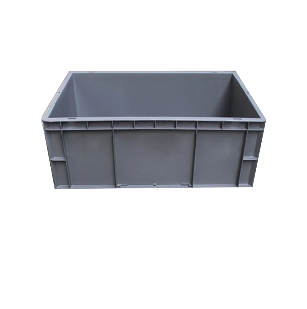 Large Size Stackable Moving Container Euro Standard Plastic Box For Workshop Use