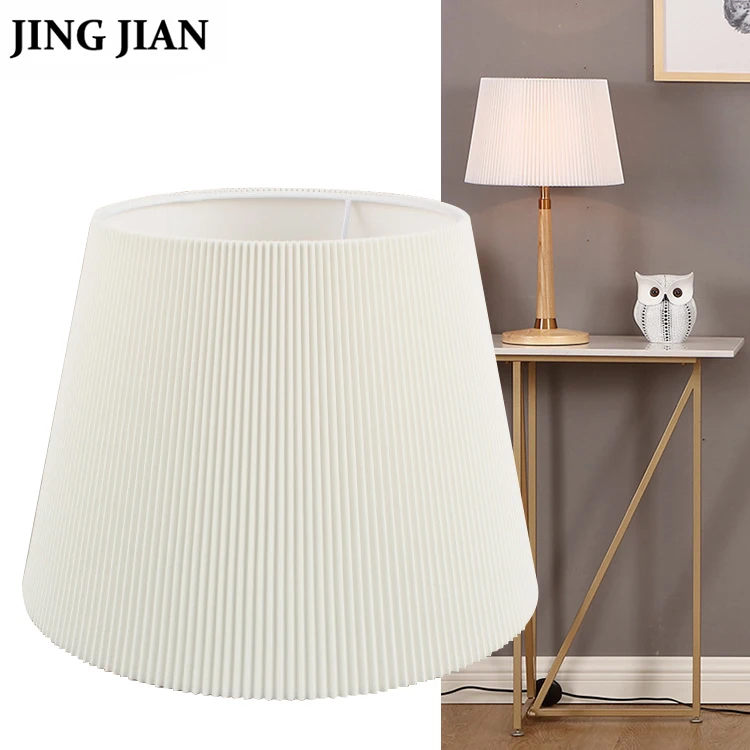 European style White Handmade Origami Lamp Shade Decorative Paper Lampshade For Table Lamp