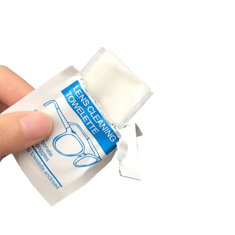 Anti Fog Eyeglass Lens Cleaning Wet Wipe,  Disposable Portable Eye Glasses Lens Cleaning Wet Wipes