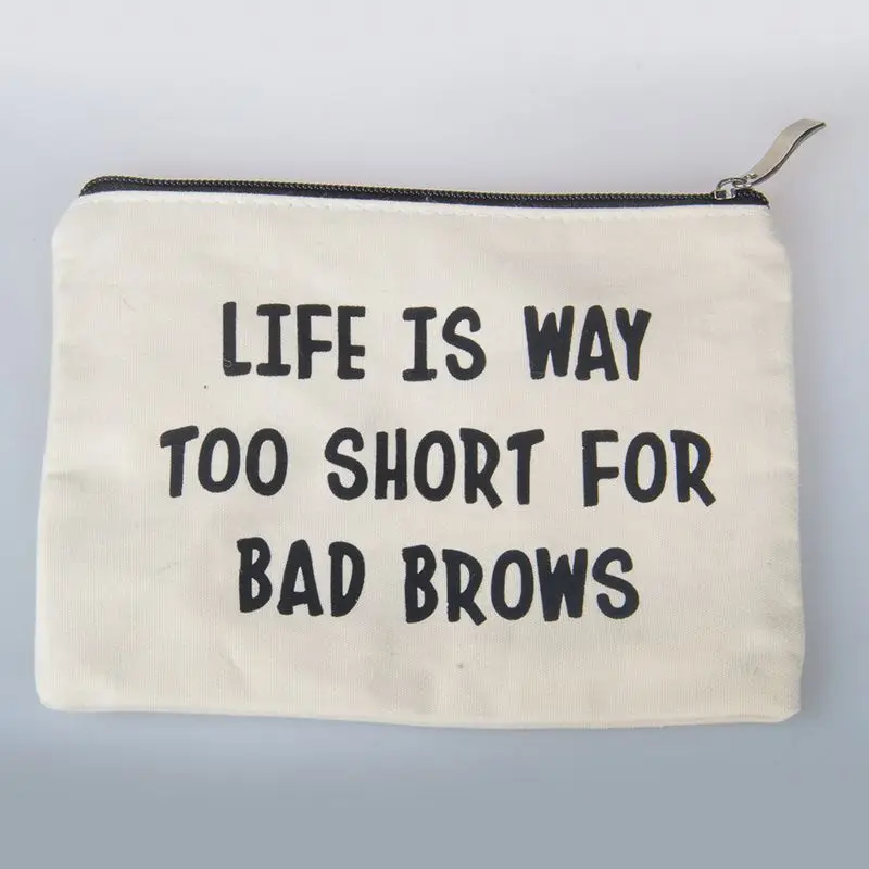 Reusable Custom Logo Zipper Nylon Oxford Tools Bag With Key Chain