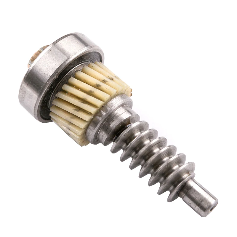 Best quality  nickel white worm gear shaft