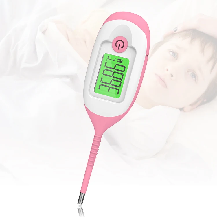 Hot Selling KFT-08 Clinical Medical Digital Thermometer Electronic Waterproof Oral Thermometer With Fever Alarm