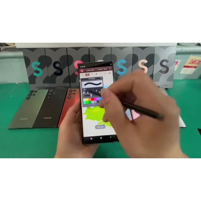 Feature telefono Factory Price telephone portable S22 ultra 6.7inch Mobile Phone Android Smartphone