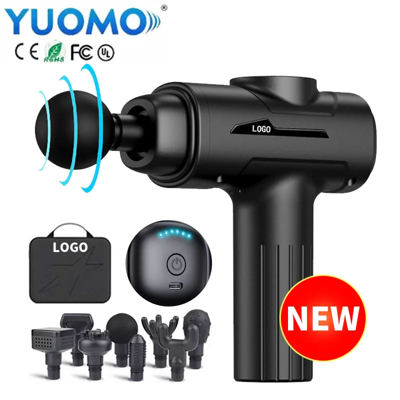 Новинка 2023 оптовая продажа ручной массажер для мышц пистолет глубокого массажа тканей/Высококачественный портативный мощный тела