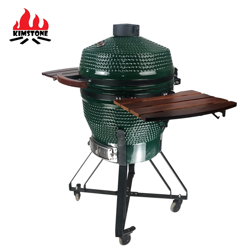 KIMSTONE 22 inch  Portable bbq grill ceramic kamado oven used for garden party