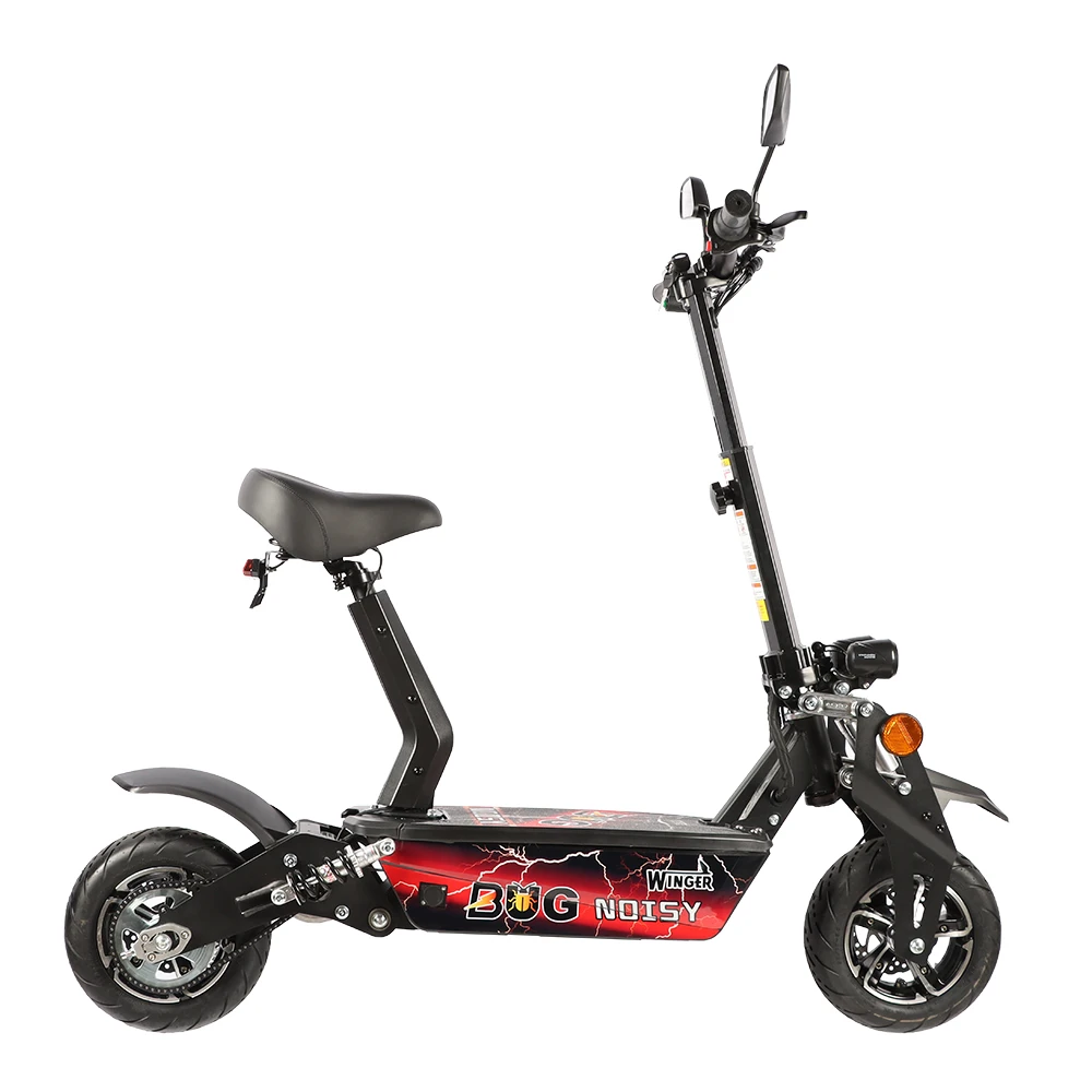 Winger BUG NOISY 1600w 48v 40km Cheap 12inch Electric Scooter For Adult