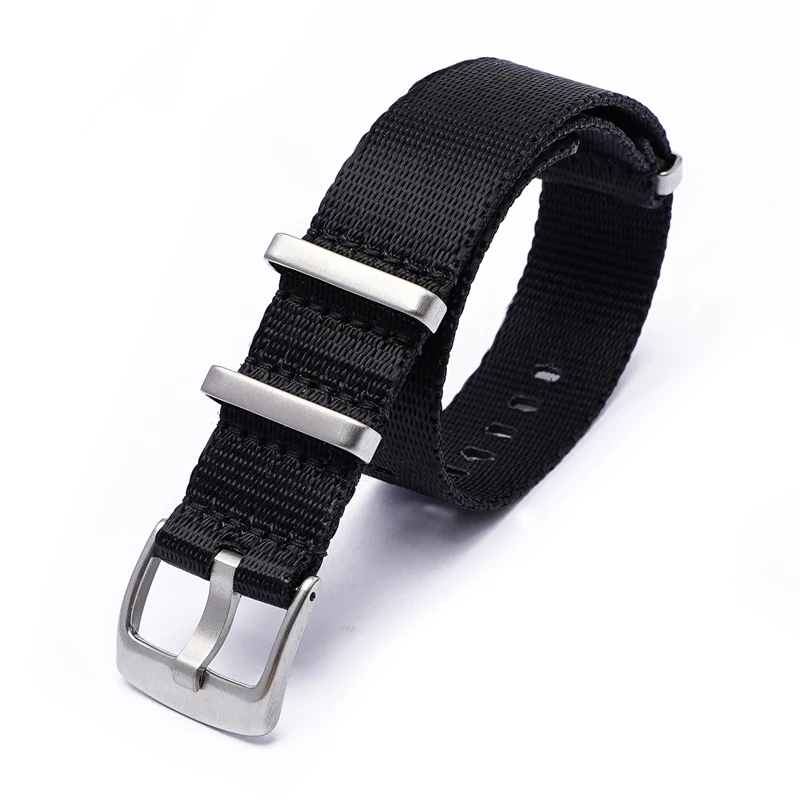 Multi-Colors Nylon Watch Strap 18mm 20mm 22mm 24mm Adjustable Canvas Watch Bands Replacement Wristbands