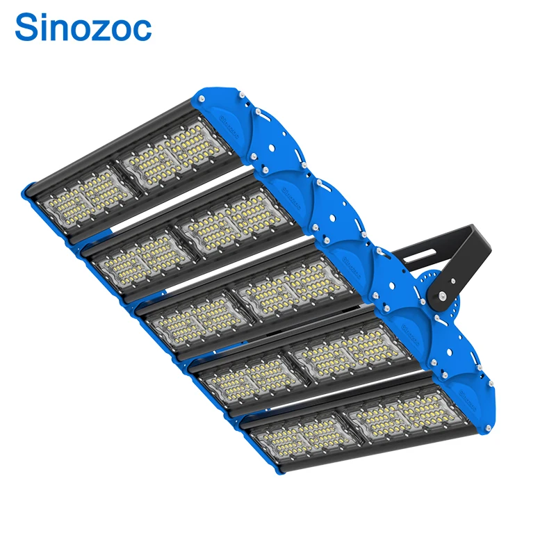 Sinozoc LED Sport Flood Light 200W 300W 4000w 500w 600w Football Stadium Light Modular Design outdoor IP65 for stadium-Leo