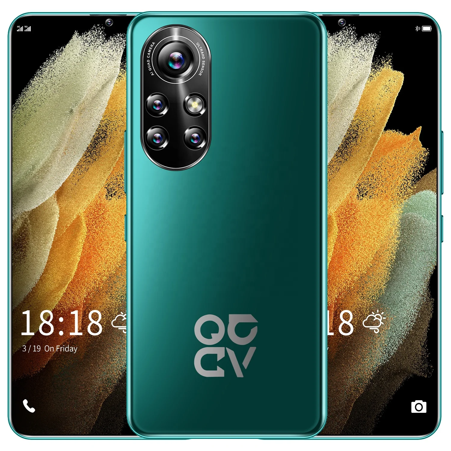  Горячая Распродажа китайский смартфон nova8 pro 6 1 дюймов Android 4G + 5G сеть распознавание лица разблокированные