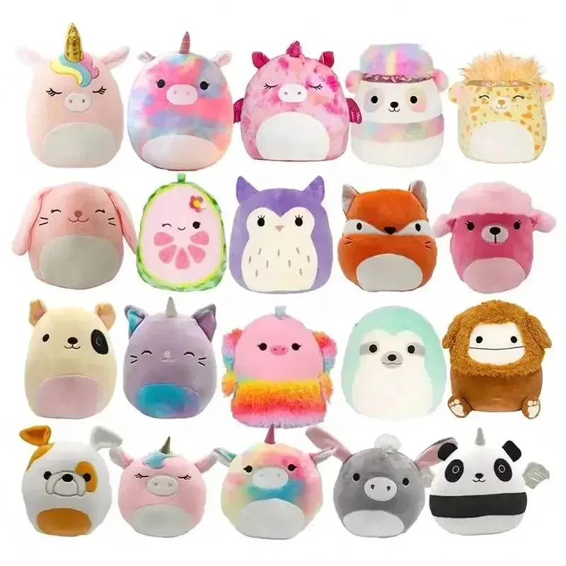 Customized Big Tiger Cat Unicorn Stuffed Animal Bee Bunny Custom Plush Doll Pink Tiger Cow Bus Toys Us Stuffed Animal