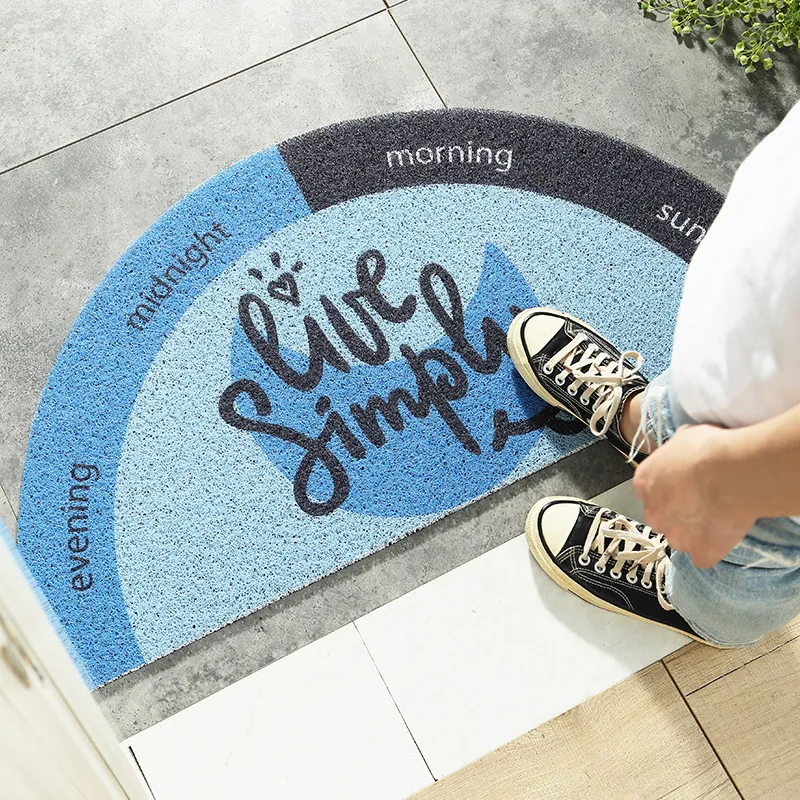 Wholesale Customized 10mm Rubber Backed Spray Printing Outdoor Welcome Floormats Door Mat Doormats