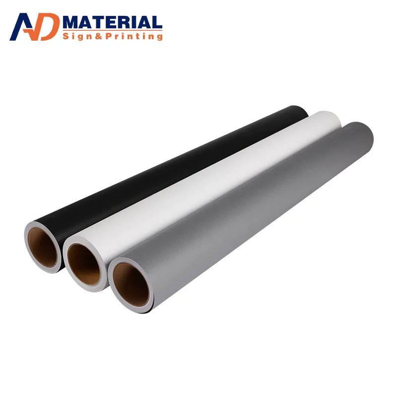 Flex Banner Manufacturer High-Performance Banner Flex Rolls With Black Back 320gsm