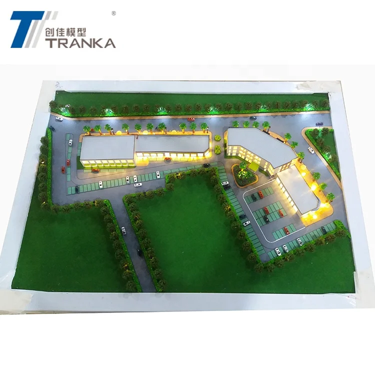 1/200 scale architecture model for shopping mall  3d building