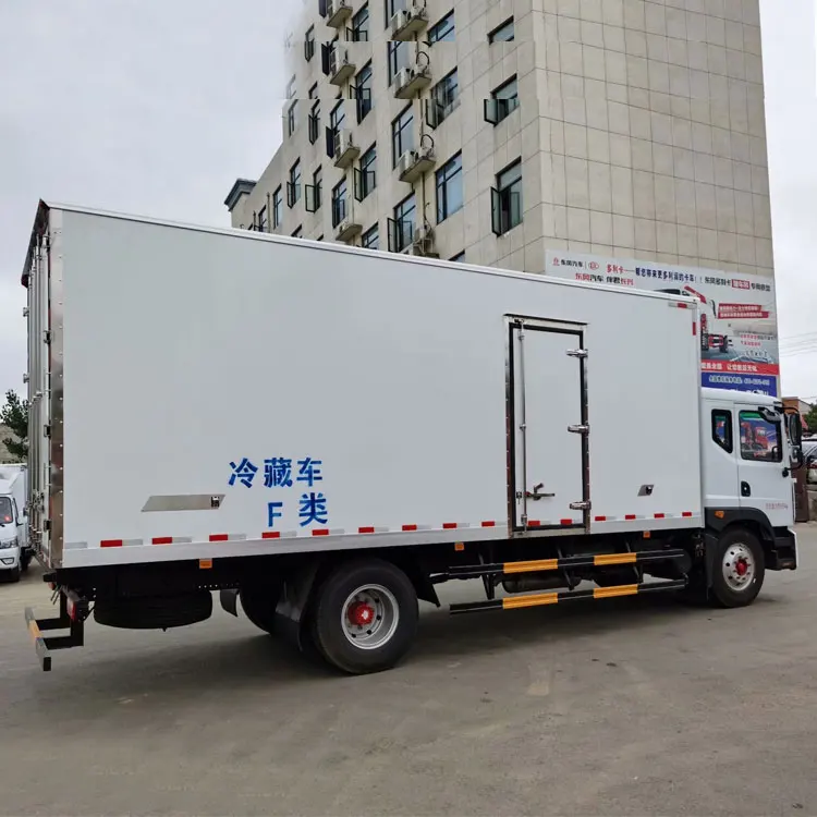 Cheap Hot Selling 10 Ton Freezer Van Box Refrigerated Unit Trucks Ice Cream Delivery Truck