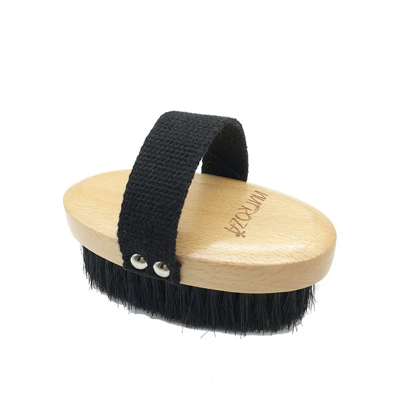 
Hot selling products ionic dry body brush with copper bristle 