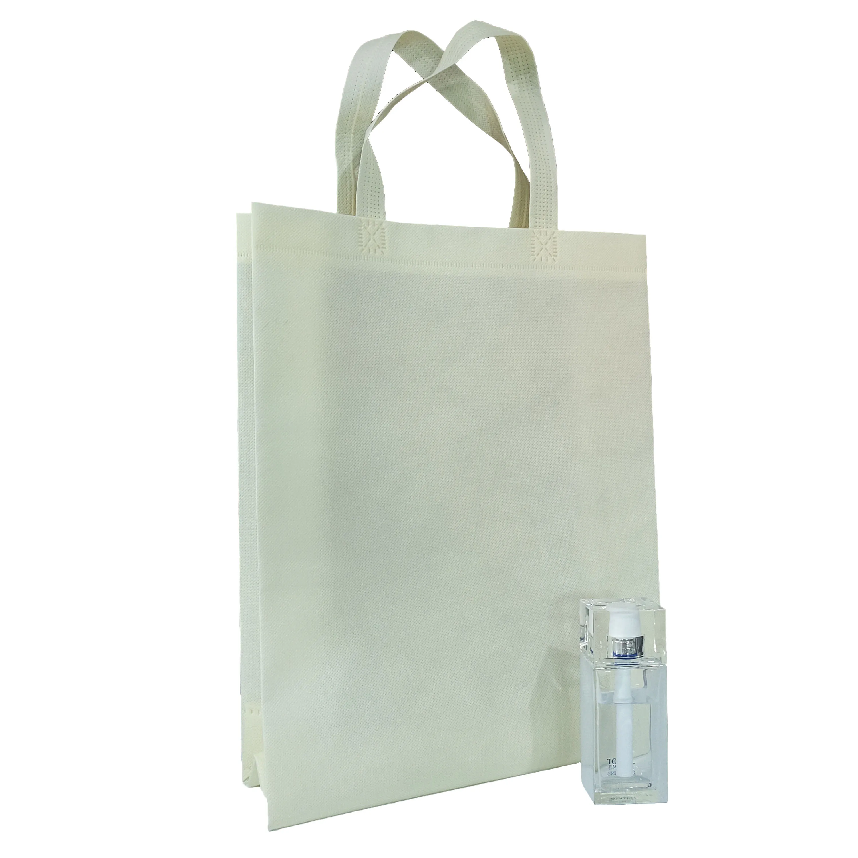 
Reusable logo printed cheap eco-friendly pp non woven shopping storage bag 