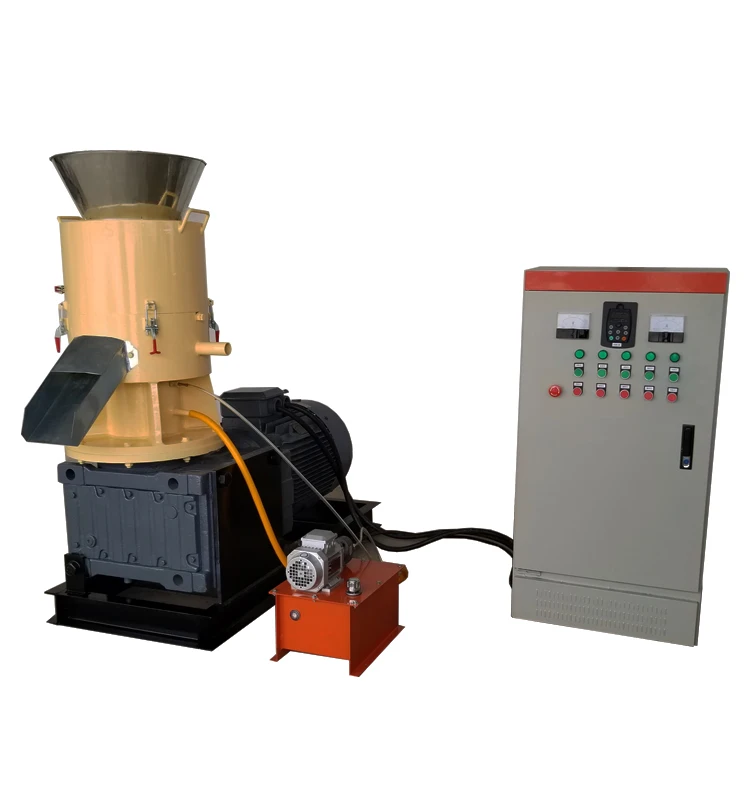 Retail elm 55kw wood scraps kingwood waste recuperation wood pellet machine wood pellet mill
