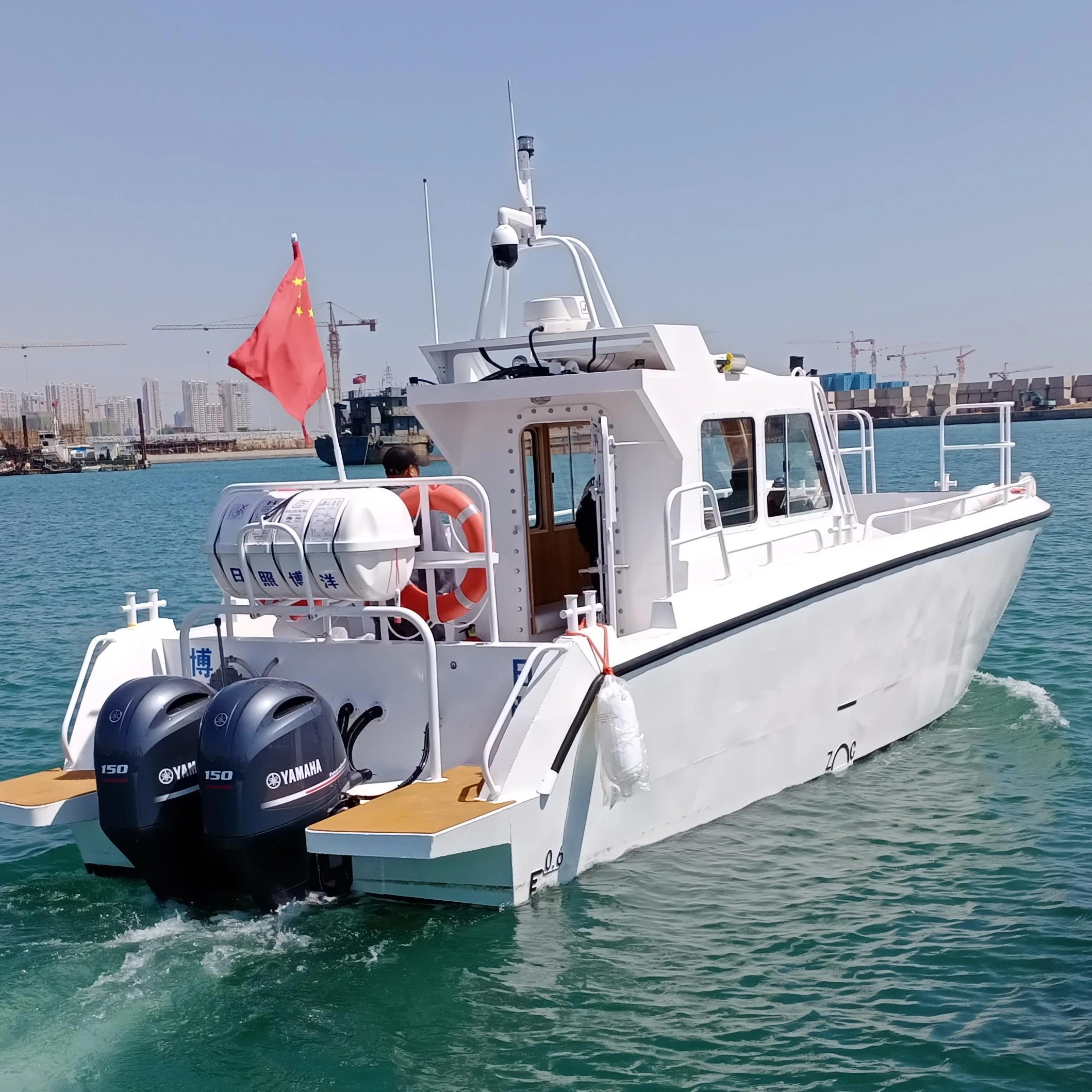 
25 nautical miles per hour 11m aluminum alloy speedboat 