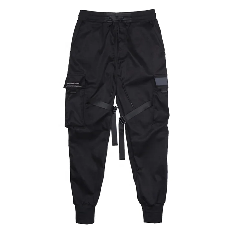 Custom plus size BYM Multi-Pocket Streetwear Sweatpants Casual Fashion Men Hip Pop harem Cargo Pants