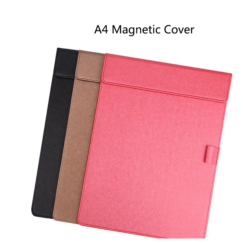 A4 PU Leather Custom Magnetic Menu Board By High Quality Manufacture Factory From Yimi