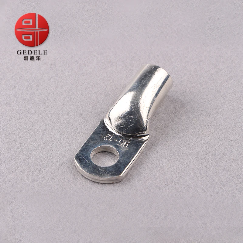 High quality JG tinned copper power cable insulated cord end terminals lug 8 mm