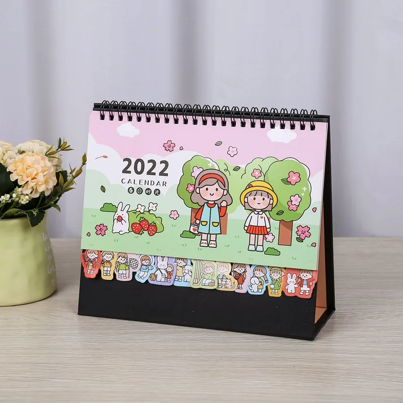 Factory Direct Supply 2022 New Corporate Production Promotion Art Personalized Desk Calendar