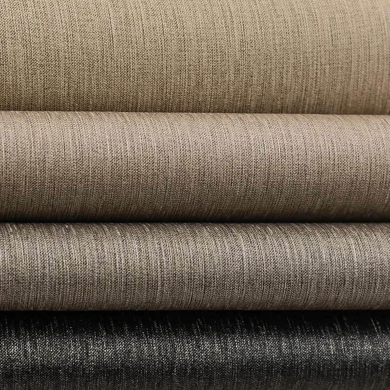 Free Sample Home Decorative Luxury Vinyl Wallcovering European Style PVC Wall Fabric Textured Wallpaper For Bedroom Hotel
