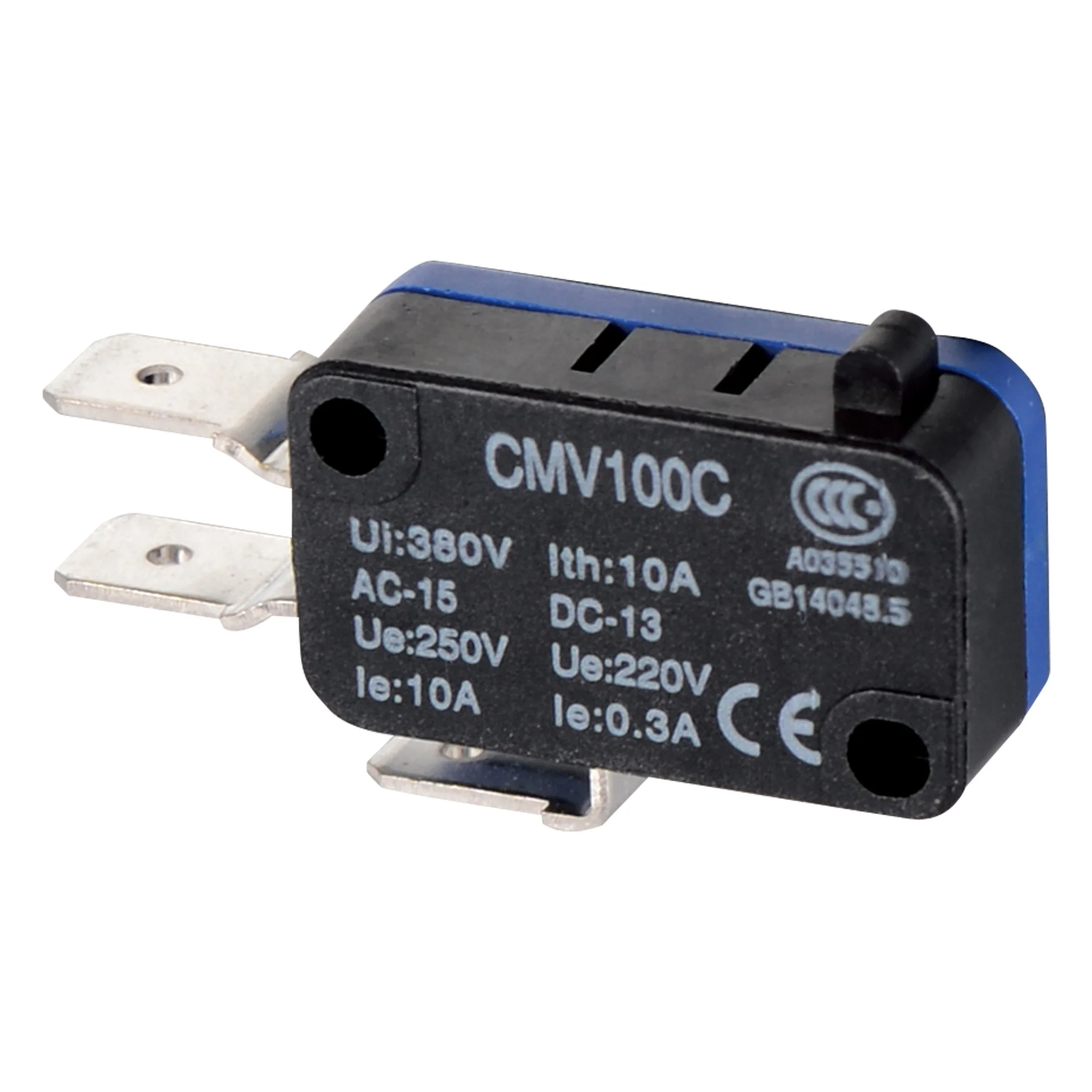 CNTD высококачественный черный и синий миниатюрный Микропереключатель с защелкой 0,05 мм ~ 1 м/с CMV100C 10 до 55 Гц, 1,5 мм пара качелей