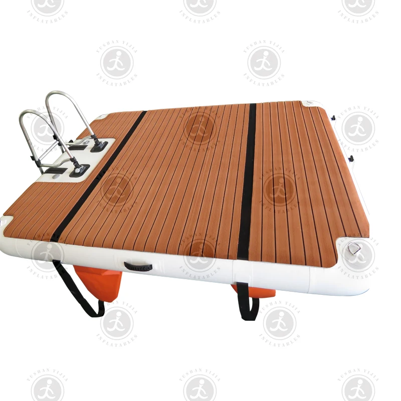 inflatable floating dock with ladder floating inflatable pontoon dock inflatable floating dock quick connect