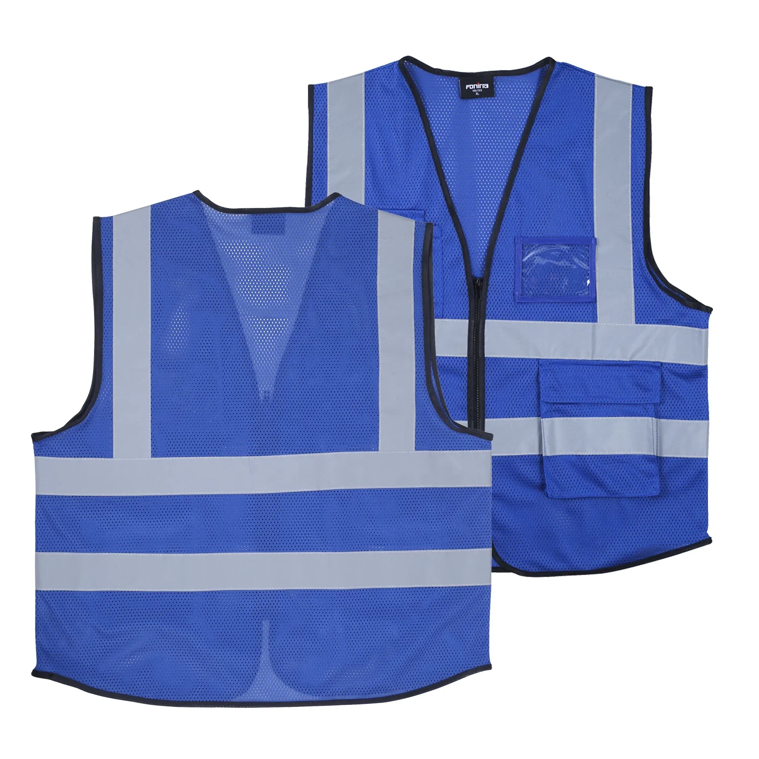 Durable use of well-customized ANSI level 2 safety reflective high visibility mesh vest reflective vest