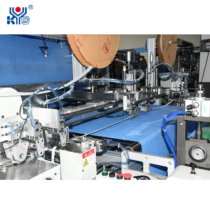 Automatic Disposable Hospital Surgical Waterproof Cloth Hospital Surb Suit Making Machine