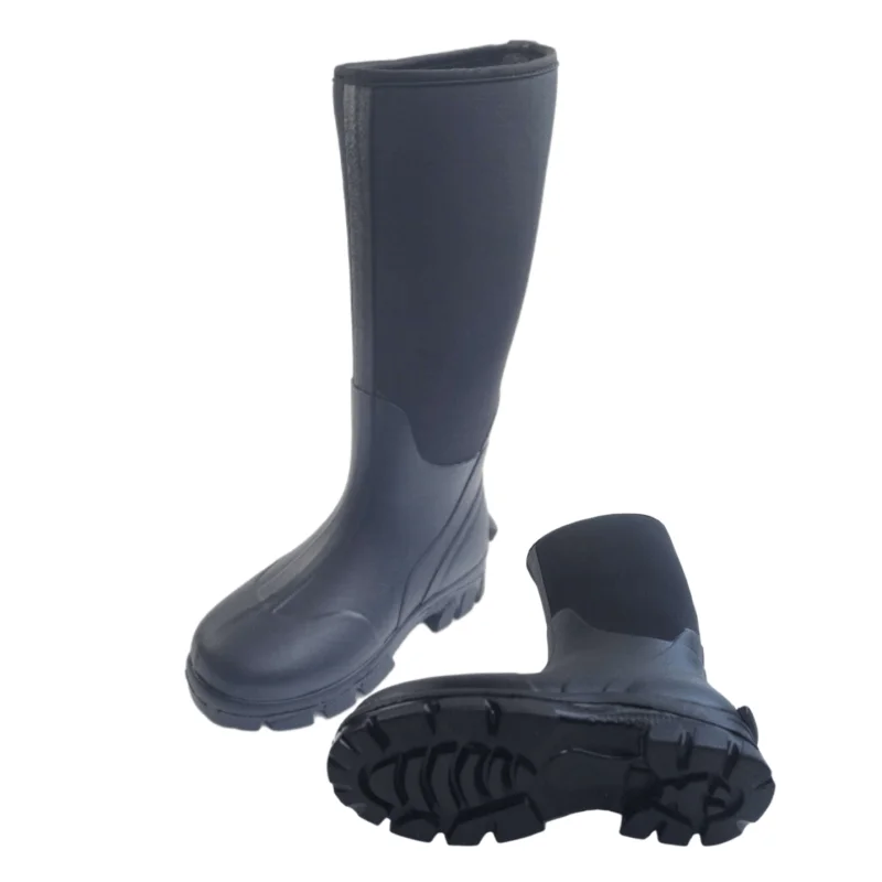 Wholesale Waterproof Camouflage Hiking Boots  Neoprene Wear-resistant Rubber Hunting Shoes For Men