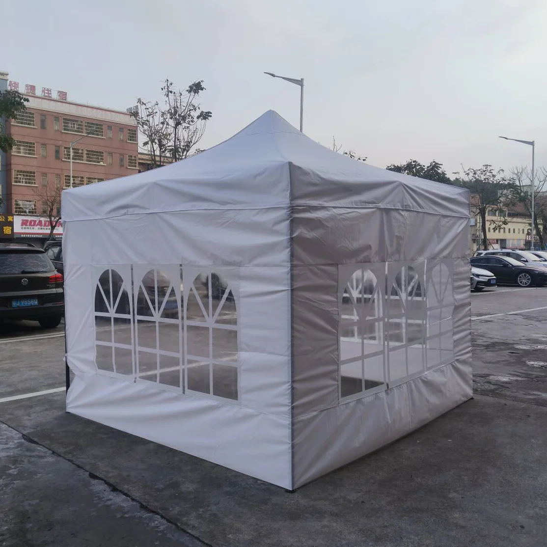 Tuoye 3x3 алюминиевая всплывающая палатка для выставок мероприятий Buniess уличная набивная с логотипом 10x10