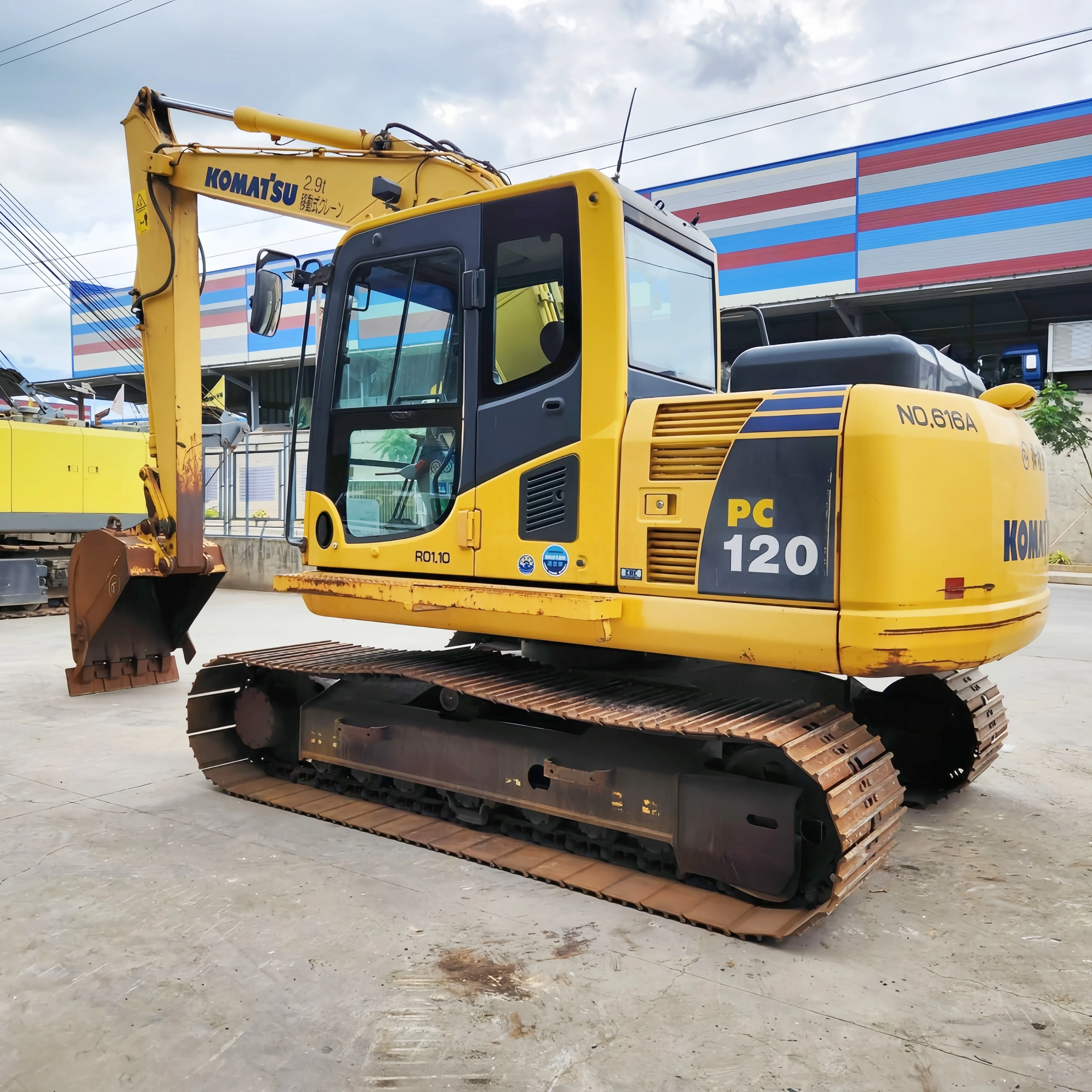 Б/у pc120-8 Komatsu для продажи komatsu pc120 120-6 120-8 130-7 Япония излишки 120 130 экскаватор